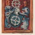 Családi Címerek a Középkorból - Pyber Benedek Czímere 1476. évben - Chromolithography fotó