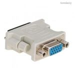 Akyga AK-AD-12 VGA-F/DVI-M Adapter White fotó