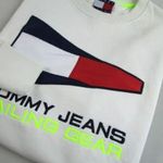 EREDETI TOMMY HILFIGER SAILING (M / L) *NAGYON EXTRA* HOSSZÚ UJJÚ FÉRFI *MINŐSÉGI* PULÓVER fotó