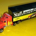 Matchbox CONVOY - Kenworth Aerodyne Racing Transporter "Staff America Racing" fotó