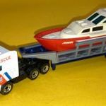 Matchbox CONVOY - DAF 3300 Boat Transporter "Coast Guard Rescue / SHARK" fotó