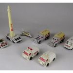 1P393 Retro MATCHBOX - EFSI - CORGI autó csomag 8 darab fotó