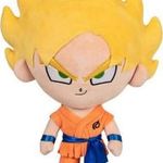 Dragonball / Dragon Ball plüss figura - 22cm-es Son Goku / Songoku plüss játék baba - sárga hajú Sup fotó