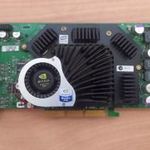 NVIDIA Quadro FX3000 AGP 256MB-os 256 bites videokártya hibátlan állapotban fotó