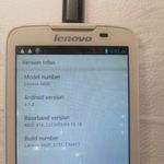 Lenovo A 820 dual fotó