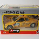 Bburago cod.0131 Peugeot 405 RAID [1: 24 méret] fotó