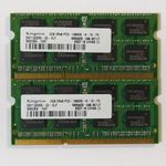 Kingston 4GB (2x2GB) DDR3 1333MHz laptop / notebook memória fotó