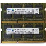 Samsung 4GB (2x2GB) DDR3 1333MHz laptop / notebook memória fotó