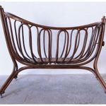 0C533 Antik thonet gyerek bölcső fotó