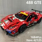 Lepin Technic. Ferrari 488 GTE fotó