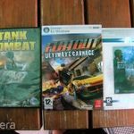 3db játék PC DVD (Tank combat, Flatout, Rise of Nations Rise of Legends) akár egyenként is fotó