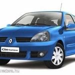 VONÓHOROG Renault Clio 2 Campus fix fekete ÚJ!! fotó