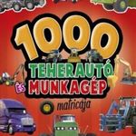 1000 teherautó és munkagép matricája - Piros fotó