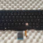 Dell Latitude 7280 5280 7290 5290 7380 7390 angol billentyűzet világítós hiányos UK JF8W7 0JF8W7 fotó