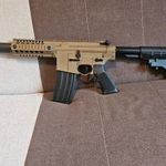 Bushmaster MPW AR15-ös légpuska, FULL AUTO - 4, 5 mm kiváló állapotban fotó