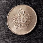 1956 ezüst 10 forint ef fotó