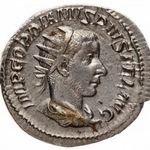 III. Gordianus antoninian VICTOR AETER RIC : - RSC: - (Ag) 4, 19g Publikálatlan, hátlapi körirat. fotó