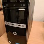 (Használt) HP PC, adatlap, tápegység, CD olvasó, táp és VGA kábel (E_83) fotó