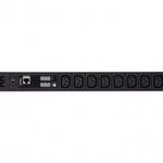 ATEN PE1109G Basic Metered 1U PDU Black PE1109G-AT-G Hálózat Rackszekrény kiegészítő fotó