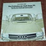 AUDI 90 SUPER 1967 EREDTEI PROSPEKTUS fotó