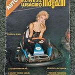 Autós Színész-Újságíró magazin SZÚR Magazin 1987 Hungaroring - Bíró Ica borító Forma-1 gokart fotó