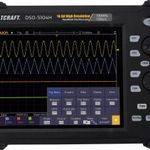 Digitális kézi oszcilloszkóp 100 MHz 4 csatornás 1 GSa/mp 40 Mpts 14 bit DSO, Voltcraft DSO-5104H fotó