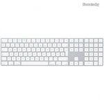 Apple Magic Keyboard with Numeric Keypad White HU MQ052MG/A fotó