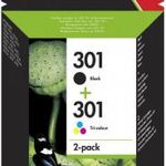 HP N9J72AE (301) Multipack tintapatron fotó