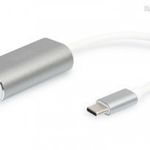 Digitus USB Type-C 1080p VGA Adapter, 20cm cable length Grey DA-70837 fotó