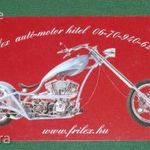 Kártyanaptár, Trilex autó motor hitel, Chopper motor, 2006, , É, fotó