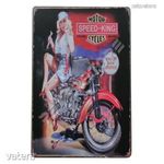 Retró Fém Tábla - Chopper, Motor fotó