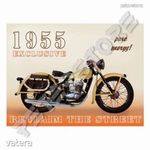 Fém Hűtőmágnes - Chopper, Motor 1955 fotó