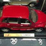 Piros CHRYSLER PT CRUISER 1/18 MODEL AUTÓ JÁTÉKAUTÓ 1: 18 makett red fotó