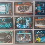 Topps 2023 F1 kártyák Mercedes csapat fotó