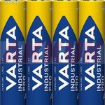 Varta Industrial ipari elem 4003 micro/mikró LR03 AAA 4db/csom. fotó