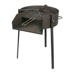 Faszenes Grill Lábakkal Imex el Zorro Grill Kör Alakú Fekete (Ø 60 x 75 cm) fotó