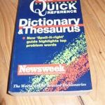 Sara Hawker: The Oxford Quick Reference Dictionary & Thesaurus - angol szótár fotó