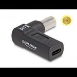 Delock Laptop töltőkábel adapter USB Type-C anya - IBM 7, 9 x 5, 5 mm apa 90 fokban hajlított (6001... fotó