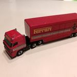 Matchbox _ DAF 3300 Space Cab + Low Bed Trailer " Ferrari " fotó