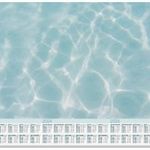 Sigel HO306 Asztali alátét Cool Pool 3 éves naptár Fehér, Tarka (Sz x Ma) 59.5 cm x 41 cm fotó