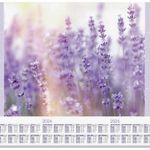 Sigel HO308 Asztali alátét Fragrant Lavender 3 éves naptár Lila (Sz x Ma) 59.5 cm x 41 cm fotó