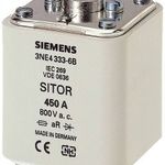 Siemens 3NE43336B Biztosíték betét 450 A 800 V 3 db fotó