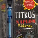 Titkos naplóm - Fiúknak - Ajándék toll láthatatlan tintával és UV-lámpával fotó