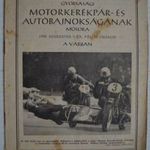 Bp. Várban rendezett gyorsasági motorkerékpár és autóbajnokság műsorfüzet 1956 fotó