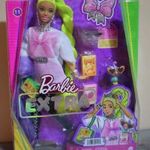 Új! Mattel Barbie Extra neonzöld hajú baba fotó