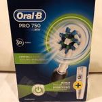 BRAUN ORAL-B PRO 750 elektromos fogkefe, ÚJ -CSAK 1 FT- fotó