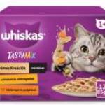 Whiskas 12 pack Tasty Mix krémes kreációk mártásban 12x85g fotó