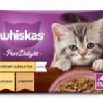 Whiskas 4 pack JUNIOR Pure Delight baromfi aszpikban 4x85g fotó