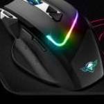 Spirit of Gamer Egér - PRO-M3 RGB (Optikai, 7200DPI, 8 gomb, harisnyázott kábel, fekete) + egérpad - fotó