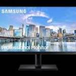 Samsung Monitor 22" - F22T450FQR (IPS, 1920x1080, 16: 9, FHD, 75HZ, 250cd/m2, 5ms, Pivot, Flat) - SAM fotó